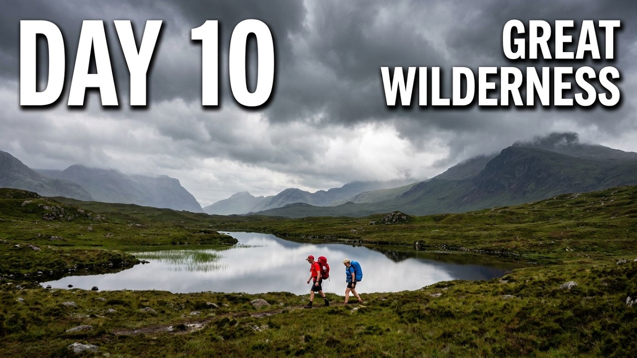Cape Wrath Trail Day 10 - Kinlochewe to Shenavall bothy