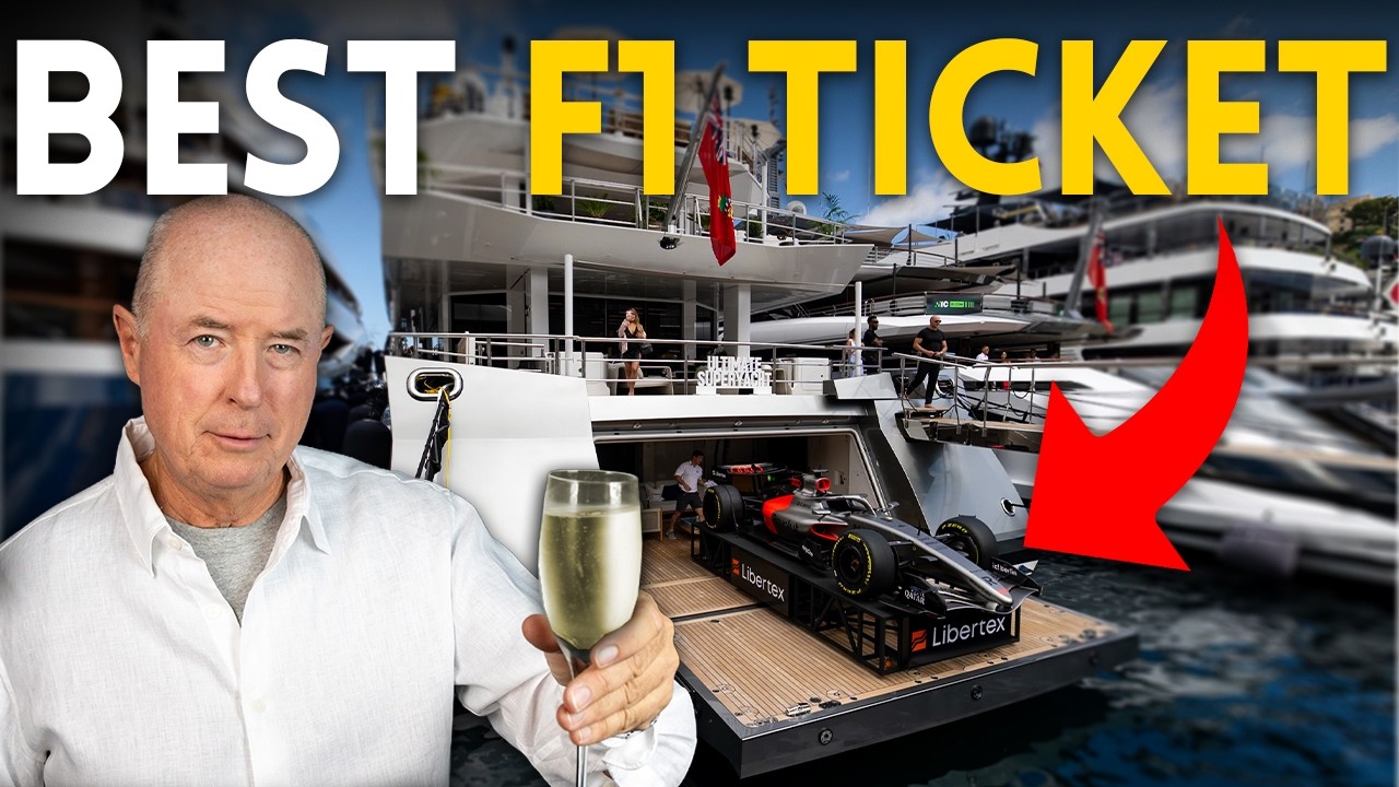 Why you MUST be on a yacht at the MONACO GRAND PRIX!