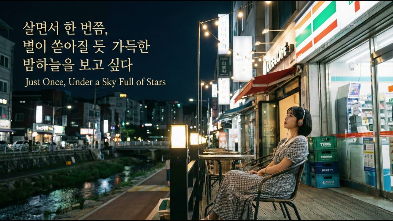 살면서 한 번쯤, 별이 쏟아질 듯 가득한 밤하늘을 보고 싶다 / Just Once, Under a Sky Full of Stars