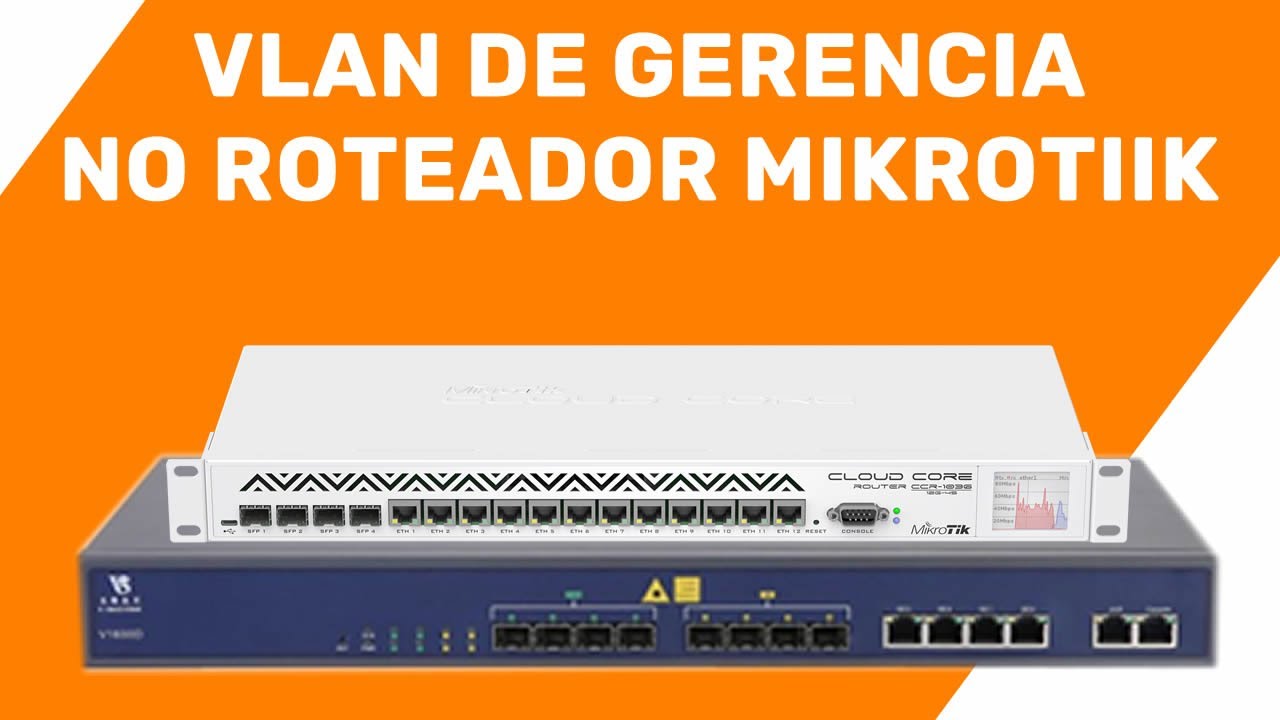 CRIANDO VLAN DE GERENCIA NO MIKROTIK PARA COMUNIÇÃO COM OLTS