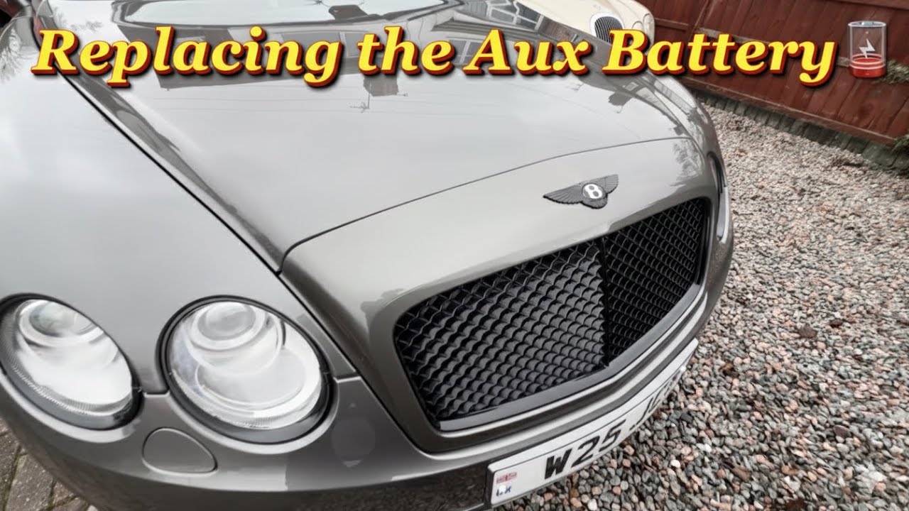 Bentley flying Spur Battery replacement 