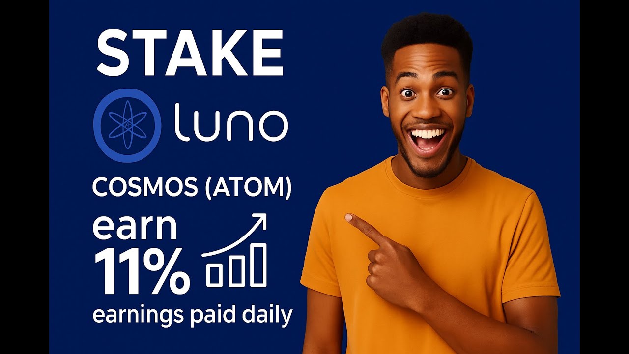 🔥Earn 11% Daily Passive Income with Luno! | Stake ATOM (Cosmos) in 2025