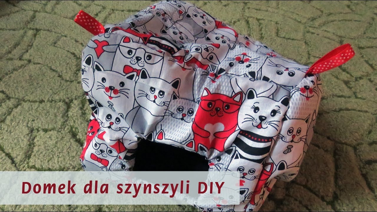Jak uszyć domek dla szynszyli? - krok po kroku