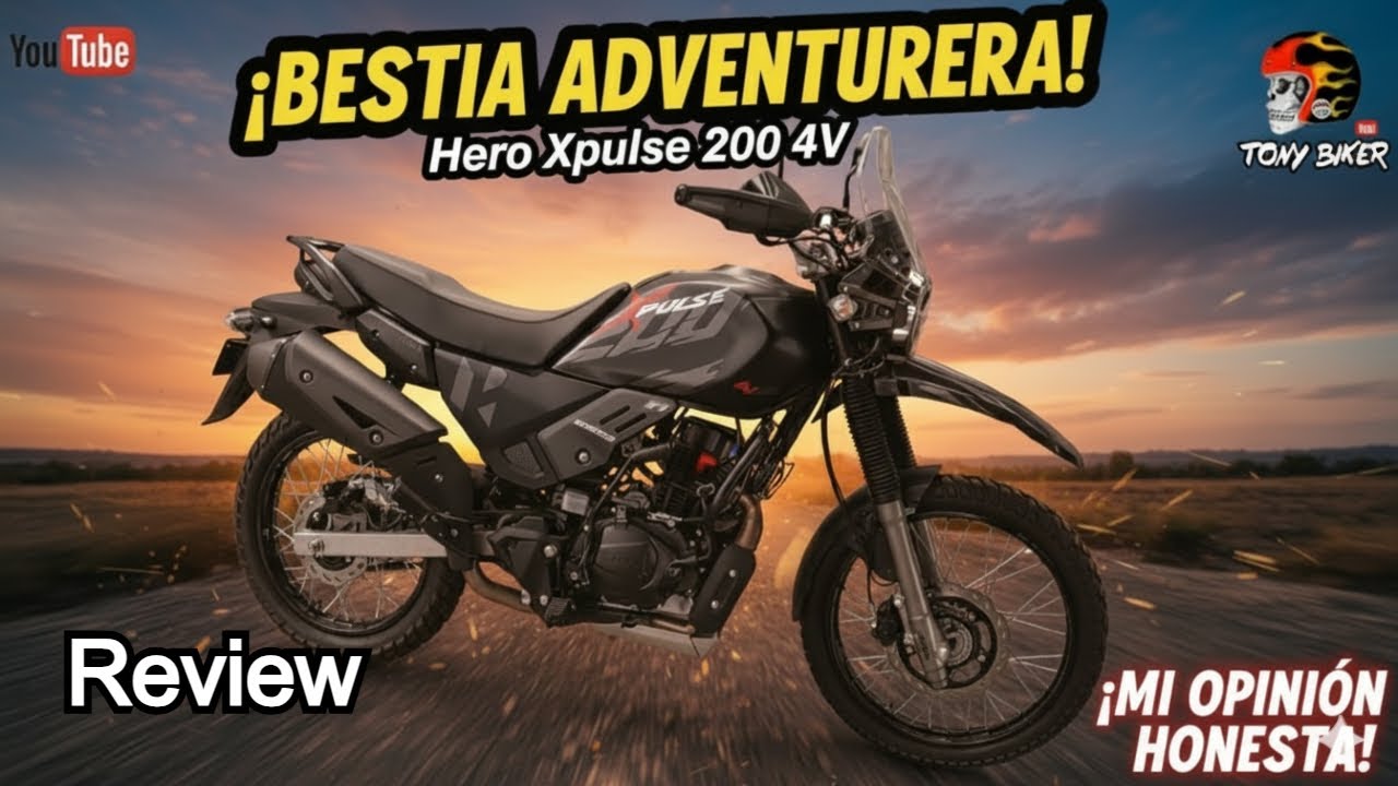 💥 Hero Xpulse 200 4V: ¡La mejor opción para todo propósito! 🏍️🔥