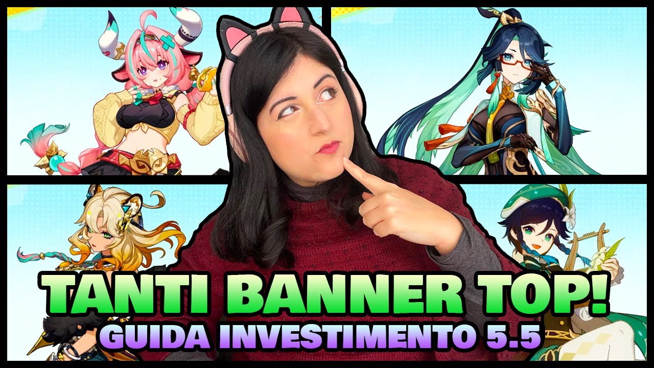VARESA vs XIANYUN vs XILONEN vs VENTI - Guida all'investimento [ Genshin Impact ITA ]