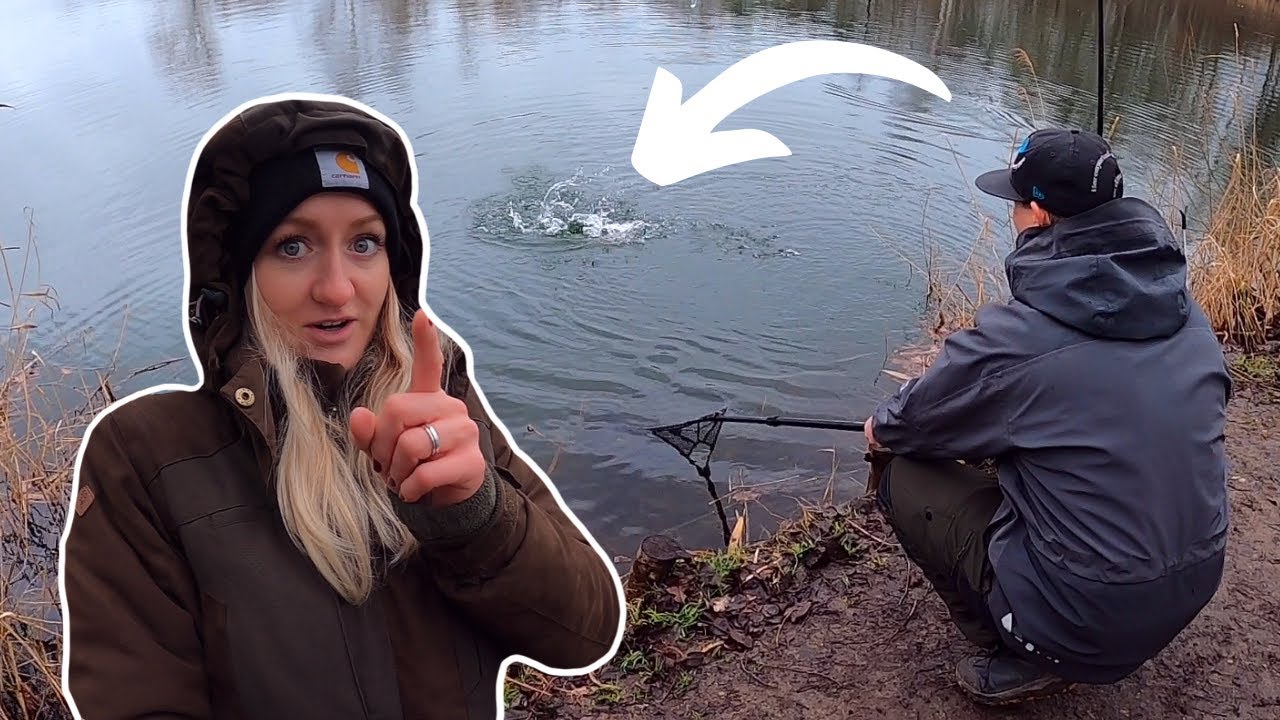 Wie angeln wir in der Schonzeit ❓ | Angeln am See im Winter | Mit Spiro auf Forelle |