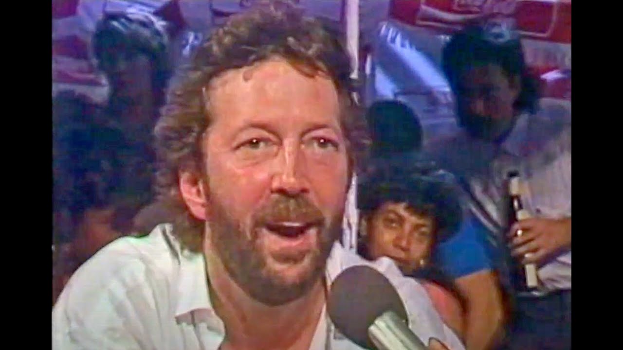 Eric Clapton Interview at Pinewood Studios 1987