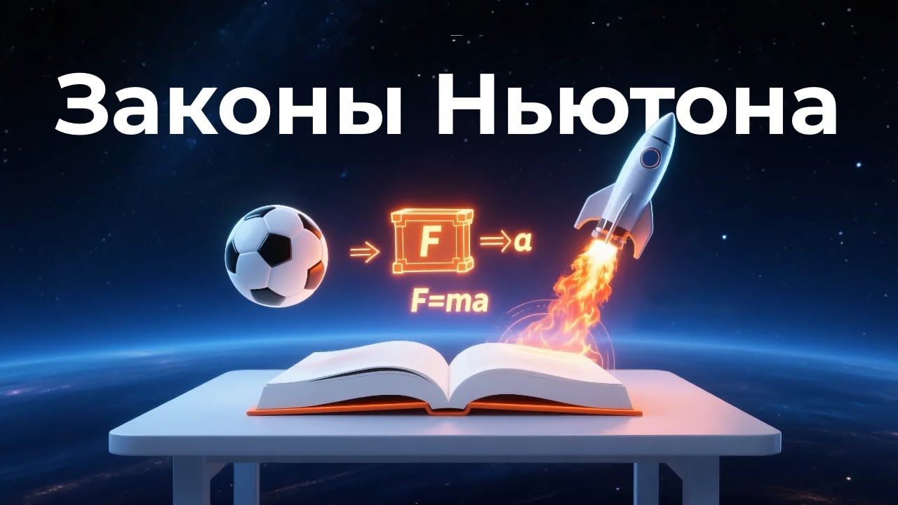Законы Ньютона за 30 минут // Динамика для начинающих // Подготовка к ЕГЭ и ОГЭ