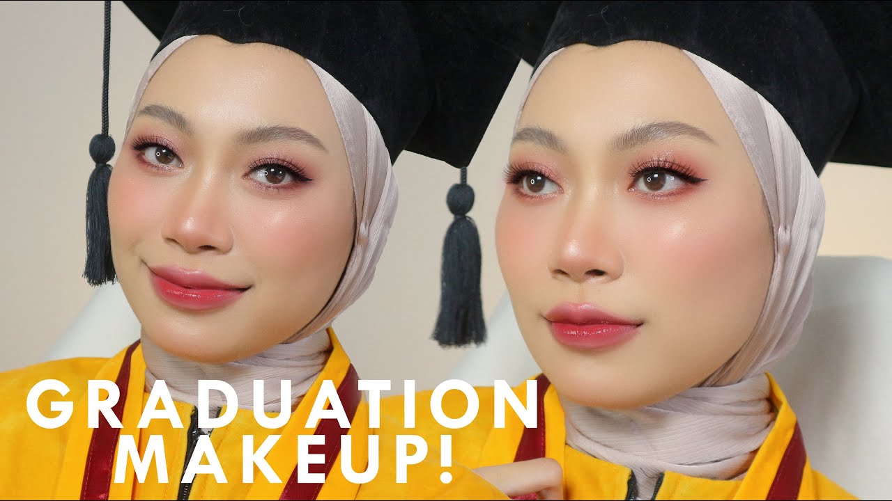 GRADUATION / WISUDA MAKEUP TUTORIAL | mostly produk lokal!