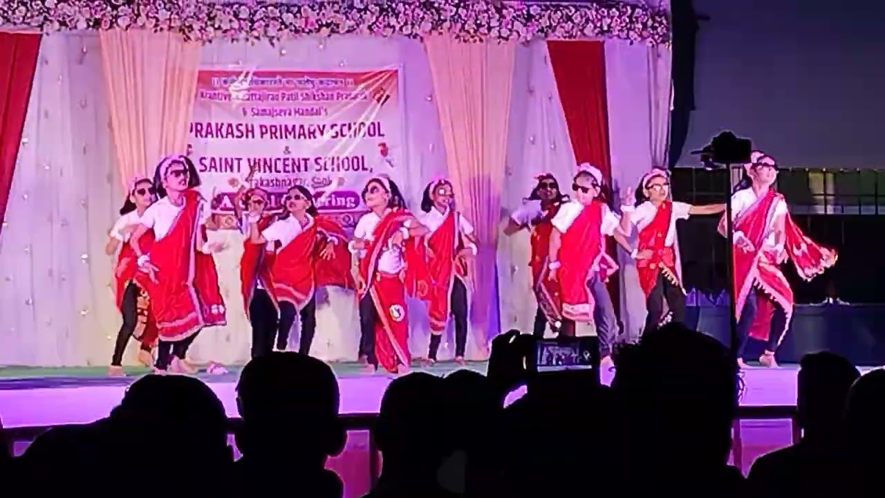 S v School Soni Tasgaon School gathering Marathi dance 2026