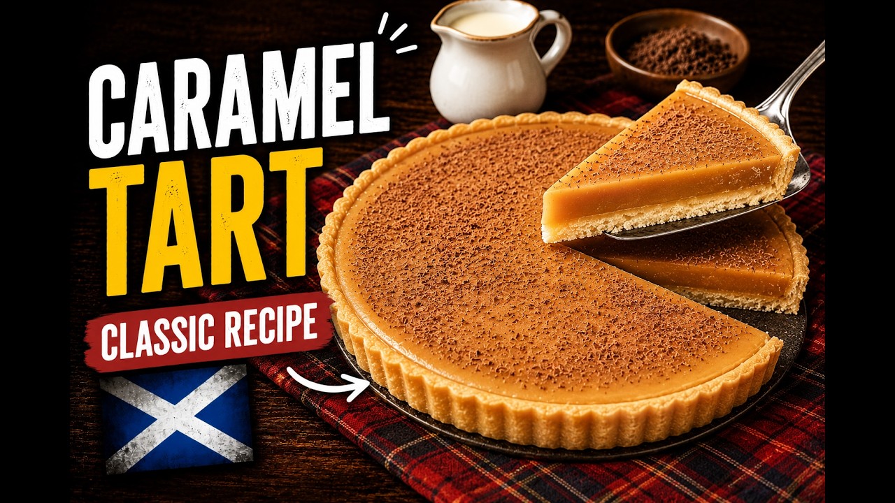 Classic Caramel Tart | Old School Recipe