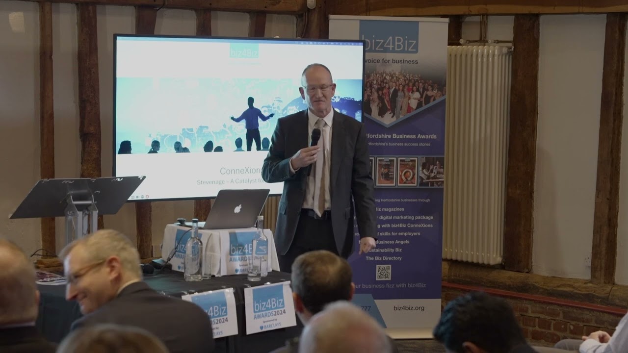 Stevenage - A  Catalyst for Change. A special event hosted by biz4Biz