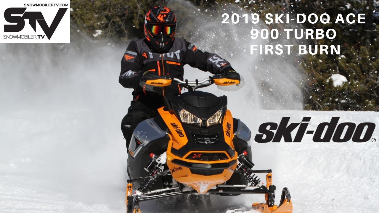 2019 Ski-Doo ACE 900 Turbo First Burn