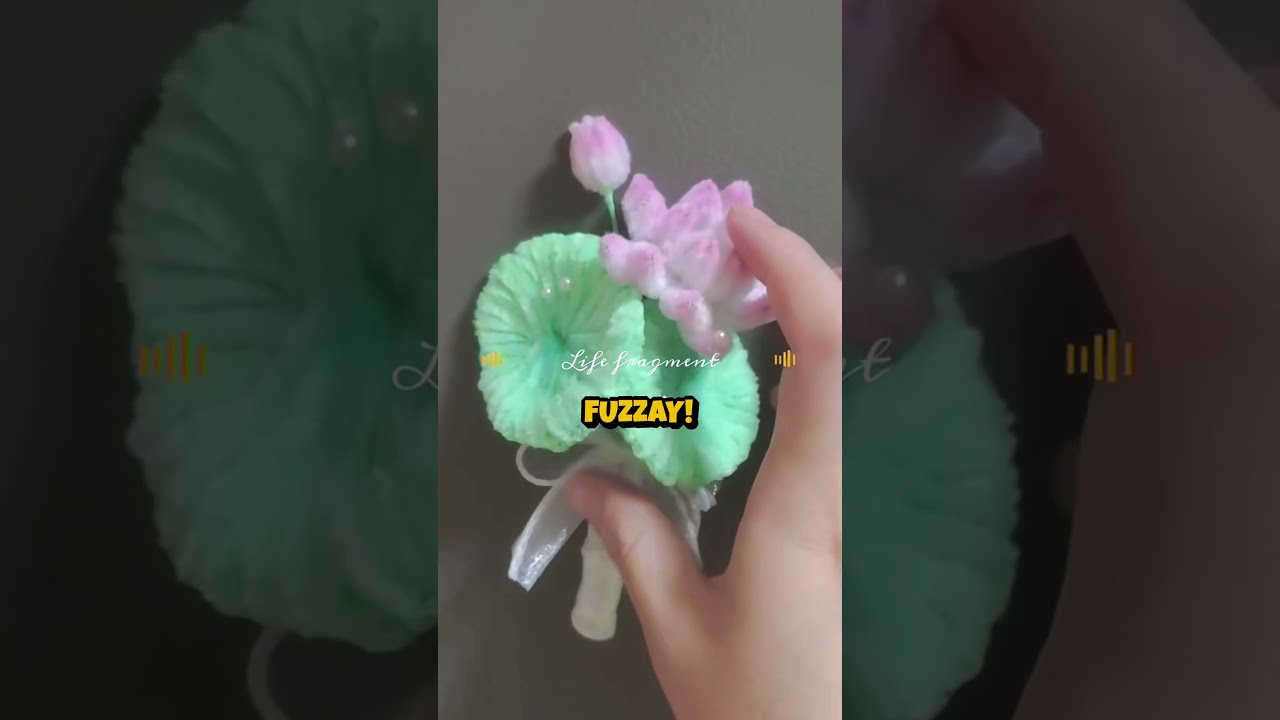 POV: Your Fridge is Now a Mood Board! 💐 Pipe Cleaner Magic! 