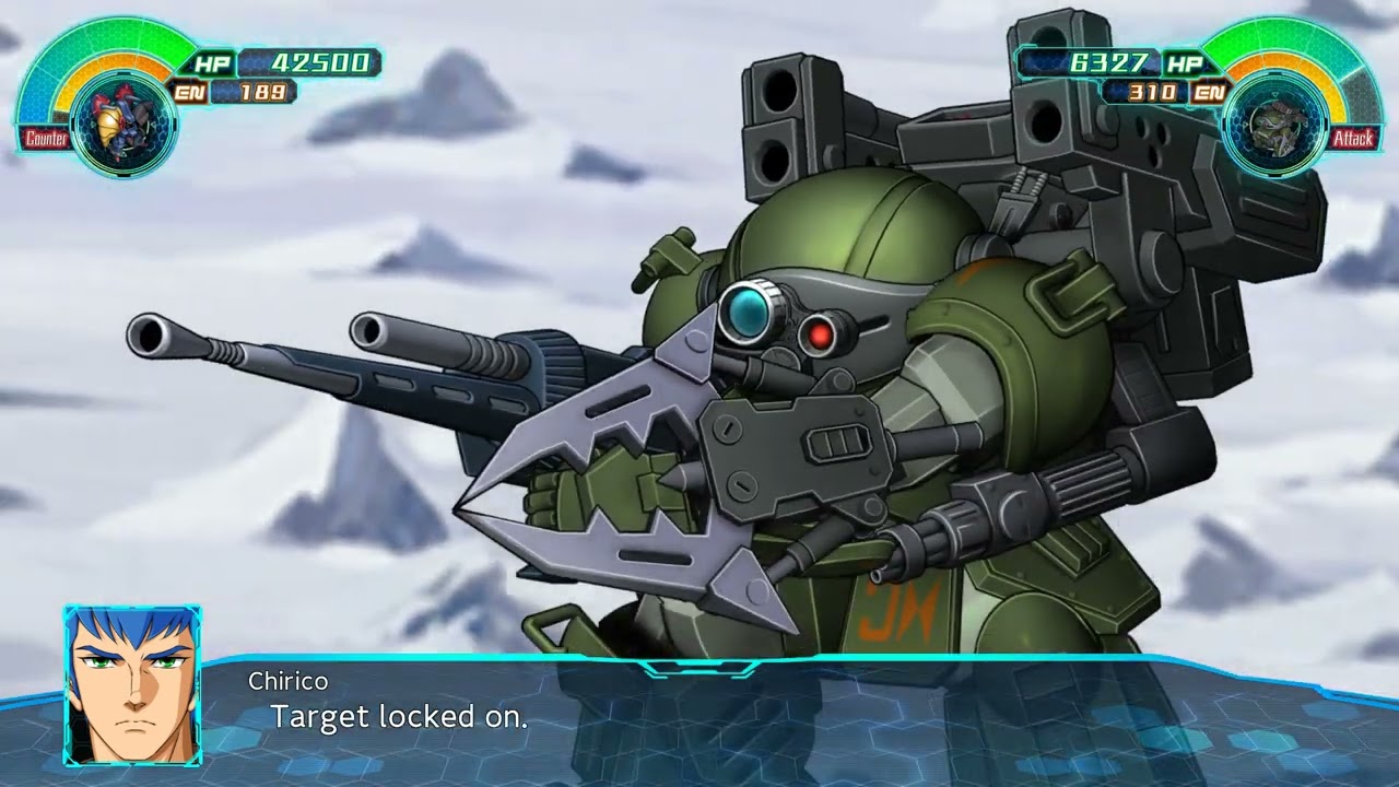 Super Robot Wars 30: Scope Dog All attacks