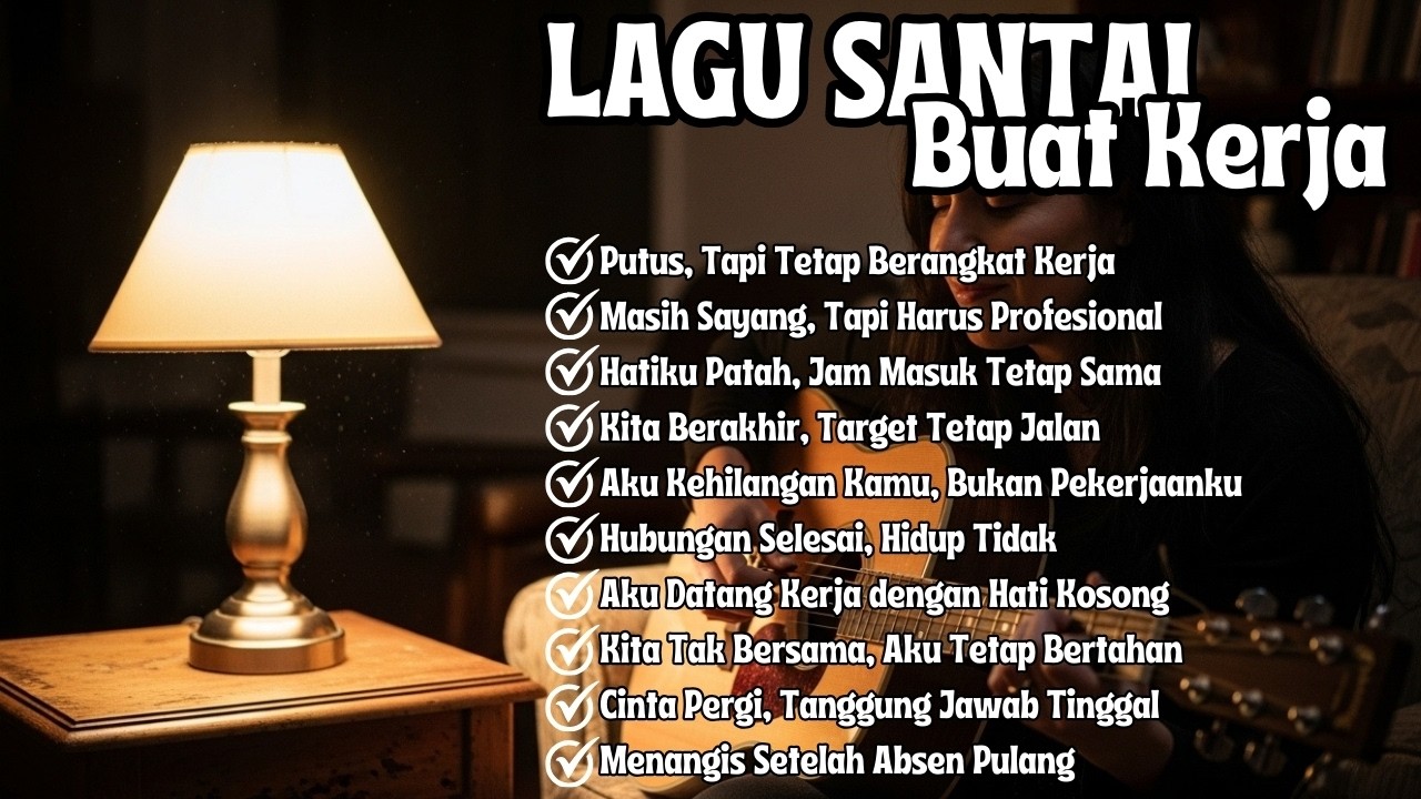 LAGU SLOW ROCK SANTAI TEMAN KERJA 2026 | ADEM & MENENANGKAN