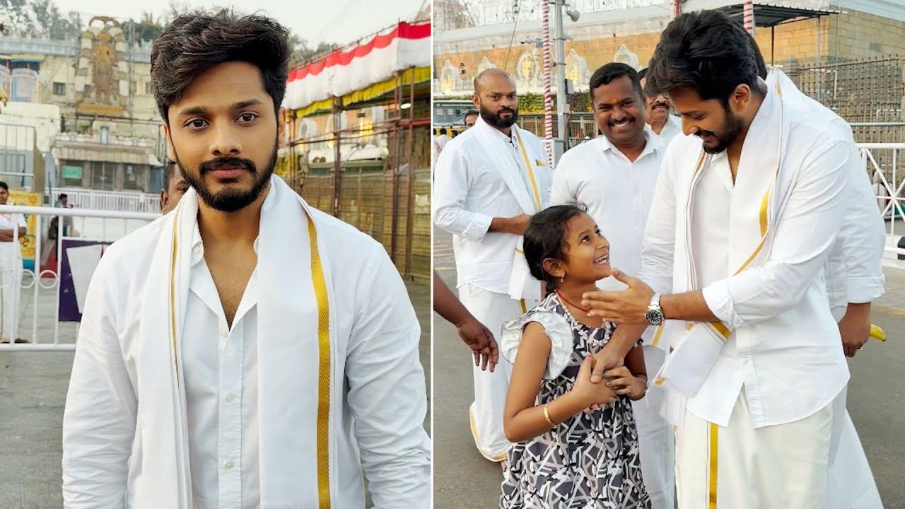 Teja Sajja Visuals @ Tirumala | Manastars