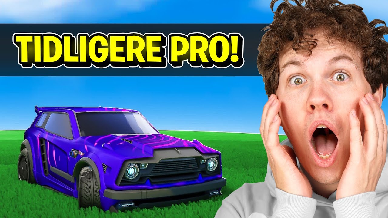 Jeg Blev Carried Af En PRO SPILLER i Rocket League!