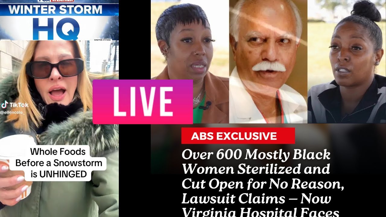 Winter Storm Of 2026🔥600 Black Women Sterilized By POC Doctor🔥 New BLK Panther Outrage  + MUCH  MORE