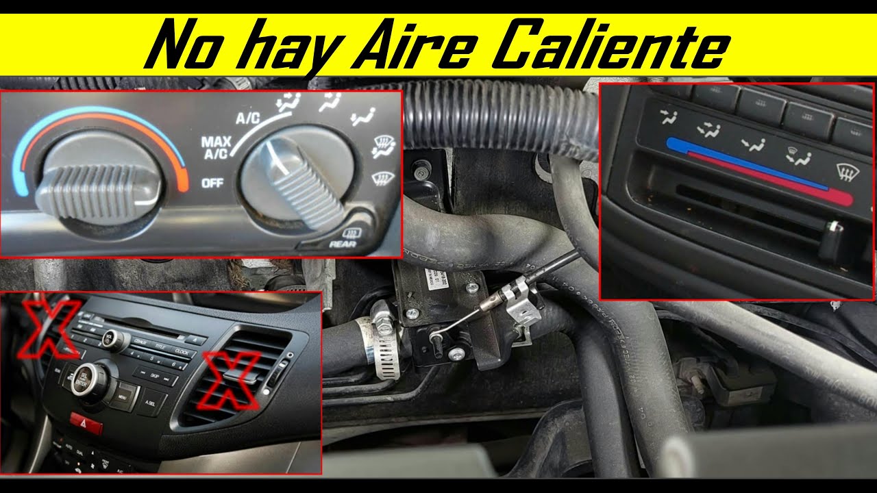 Por que no tengo aire caliente en mi auto (no calefaccion)