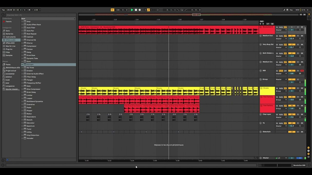 Daft Punk - Revolution 909 remake