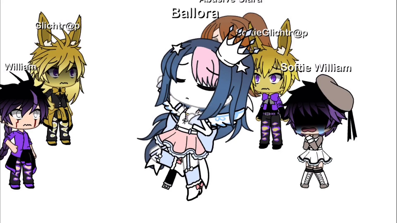 William,Clara and Glichtrap meets softie william,softie Glichtrap and abusive Clara