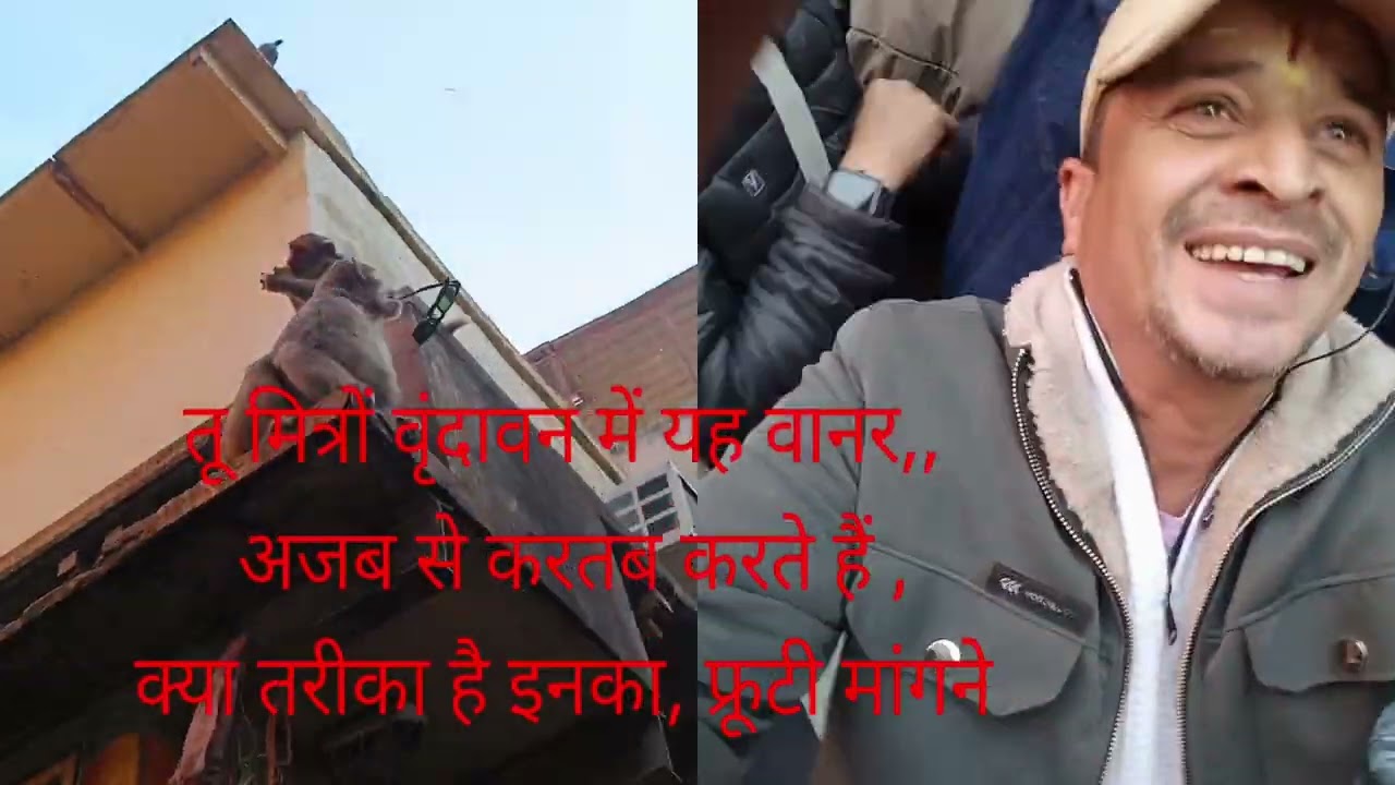 #श्री बांके बिहारी मंदिर 🙏 वह निधिवन# मथुरा, वृंदावन#