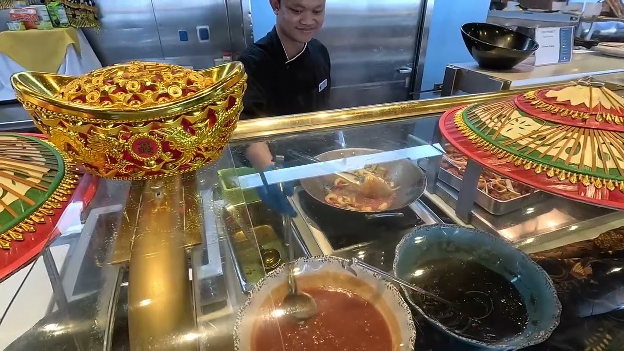 Holland America Lido Market Dinner Buffet 28 Day Alaska Cruise 