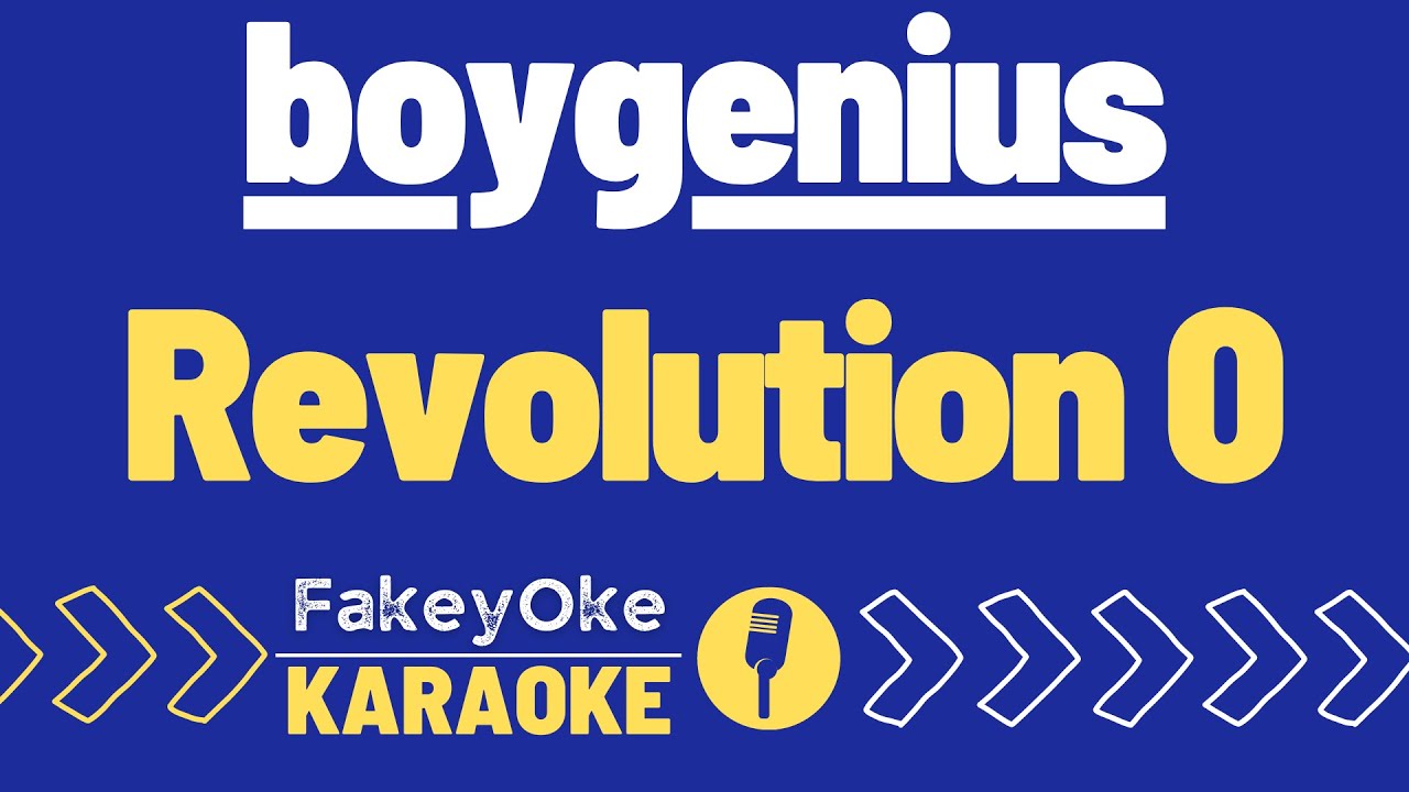boygenius - Revolution 0 [Karaoke]