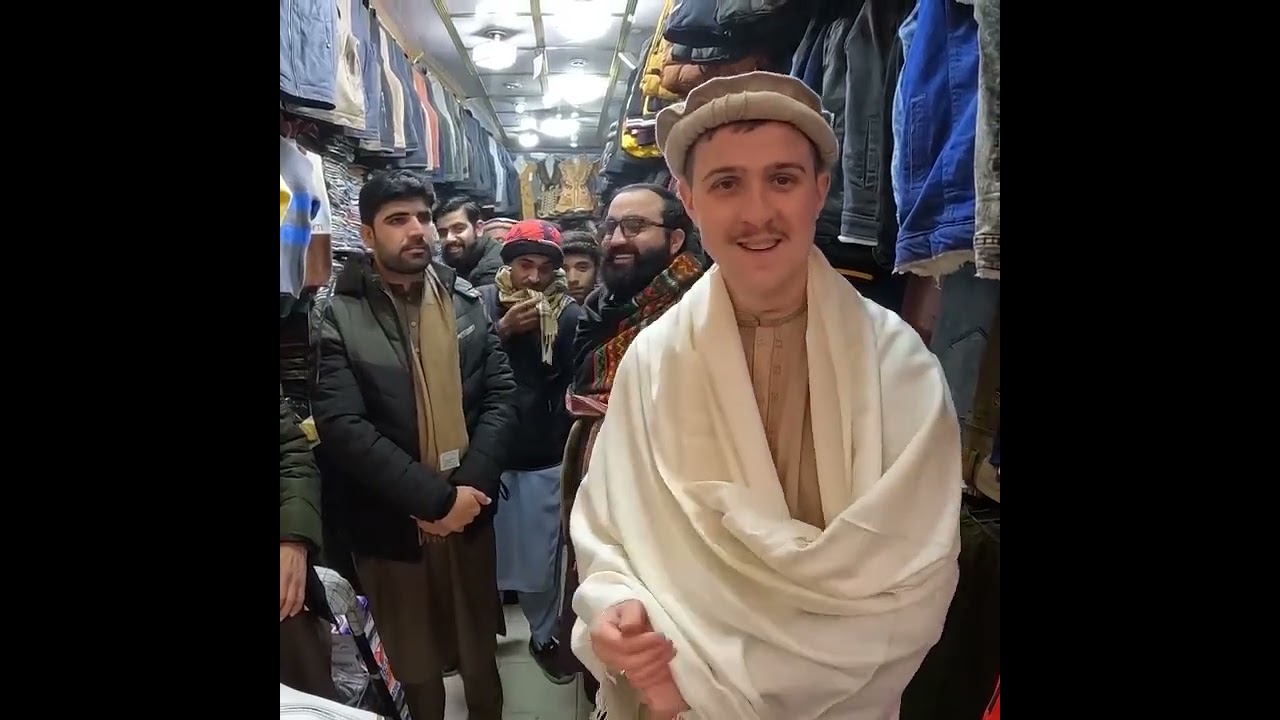 Luxury $10 Shawl in Peshawar Pakistan 🇵🇰 I Became Pathan