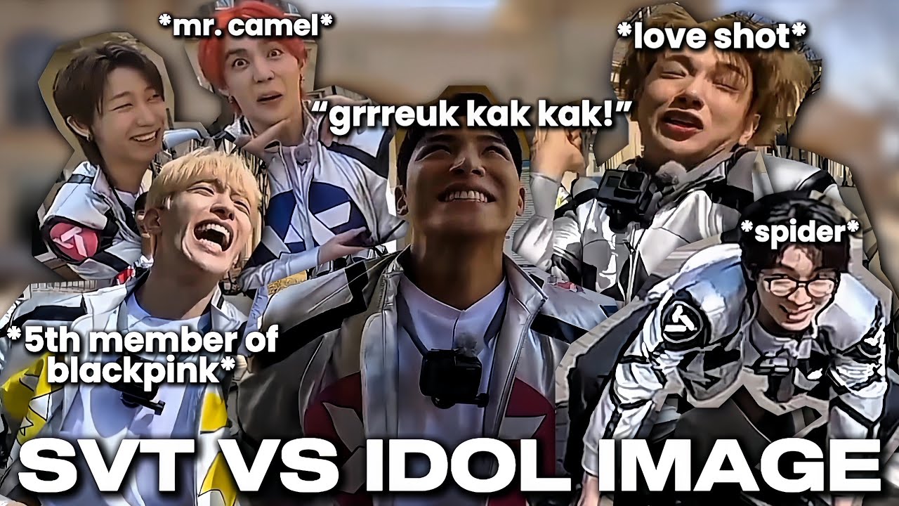 seventeen throwing their idol image away
