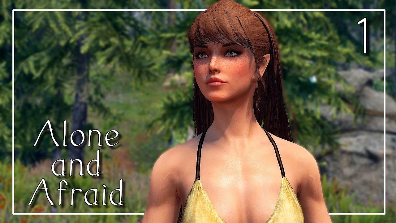 Alone and Afraid | Skyrim Wildlife Survival Roleplay - Episode 1