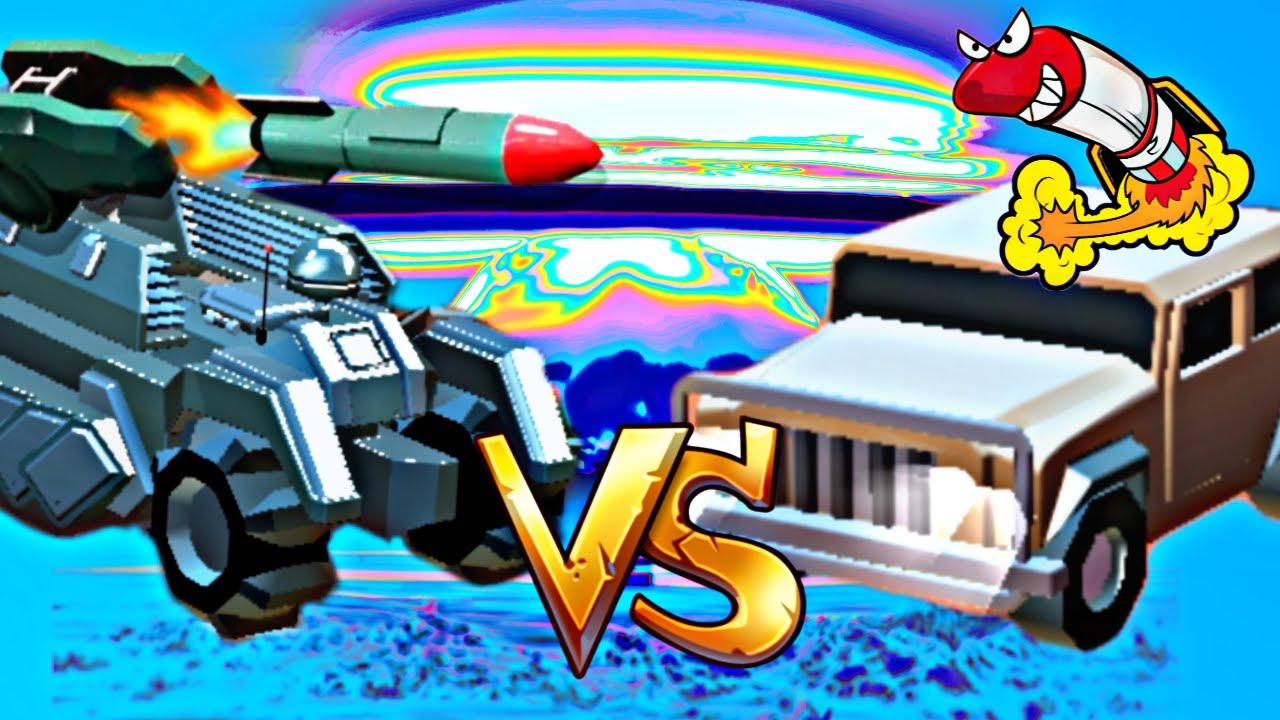 Nuclear VS Missile Truck | Crash of Cars