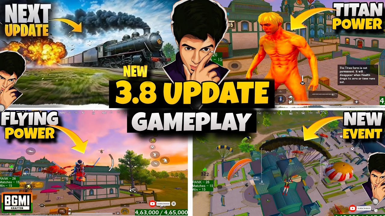 3.8 UPDATE GAMEPLAY #bgmi  #bgmilive  #madanop  #madan  #bts