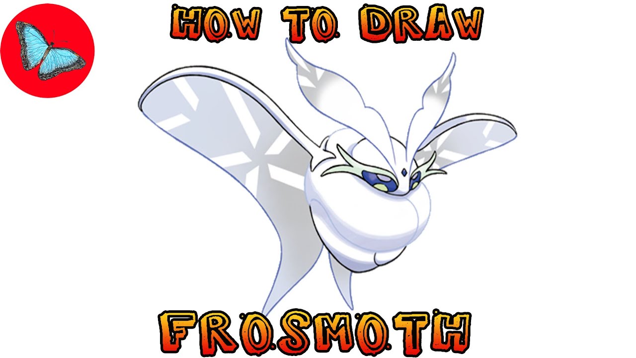 How To Draw Pokemon - Frosmoth | Drawing Animals