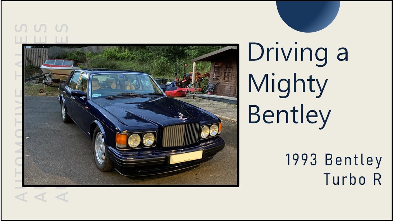 За рулем Bentley Turbo R 6,75 л с турбонаддувом V8