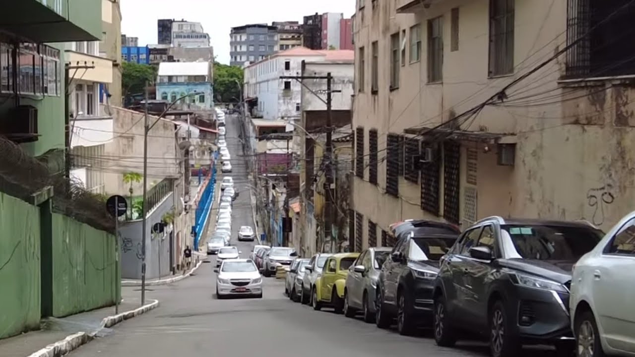 CENTRO DE SALVADOR BAHIA - BAIRRO DOS BARRIS - ESTAÇÃO DA LAPA  🇧🇷 (10 Abril,2024) #salvadorbahia