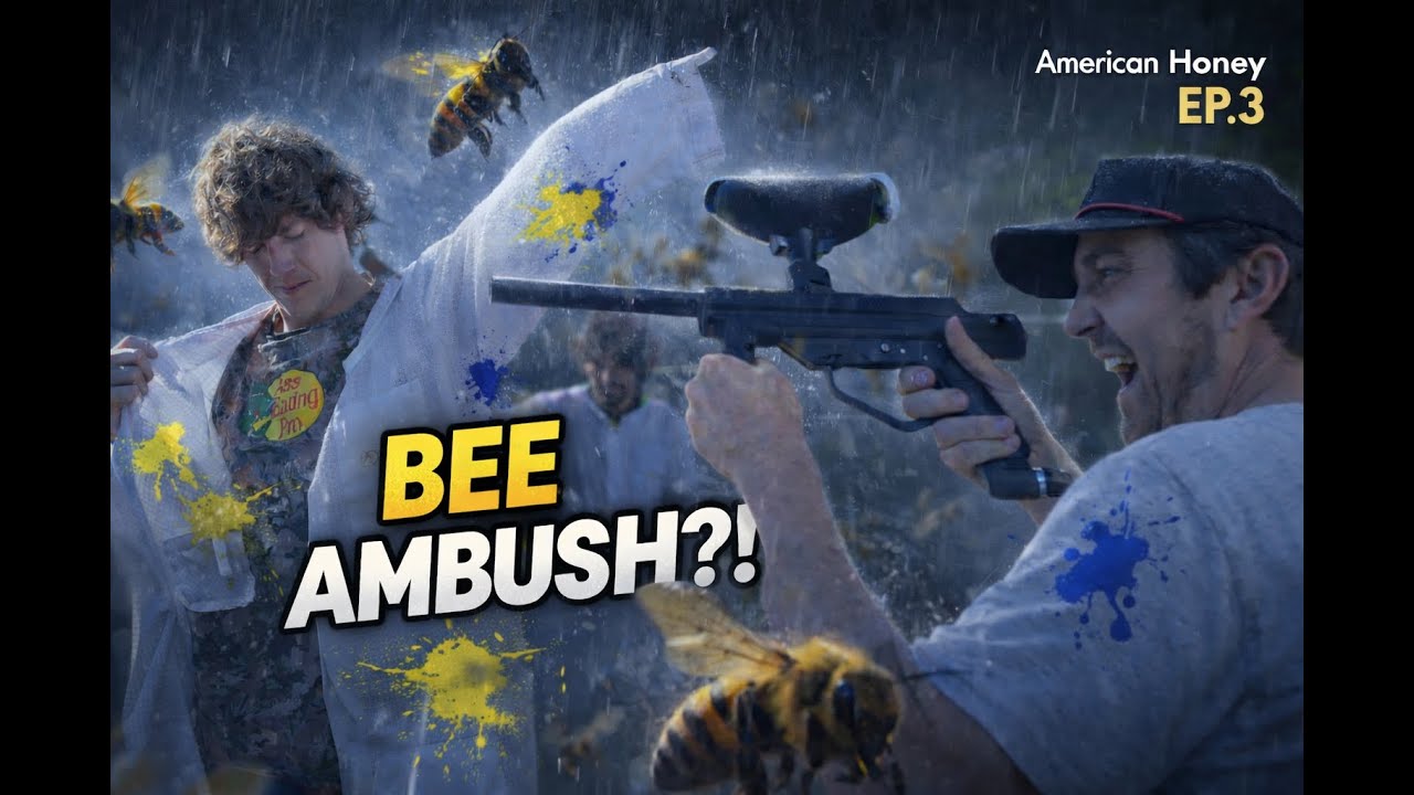 EP.3 | Moving Bees Through A Storm + Bee Talk With Danny Duncan + Paintball Ambush!