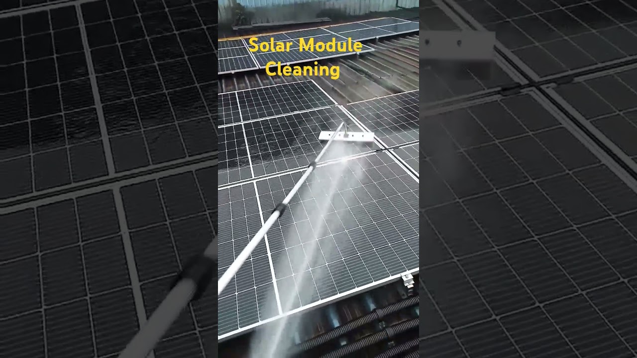 Solar Module Cleaning 