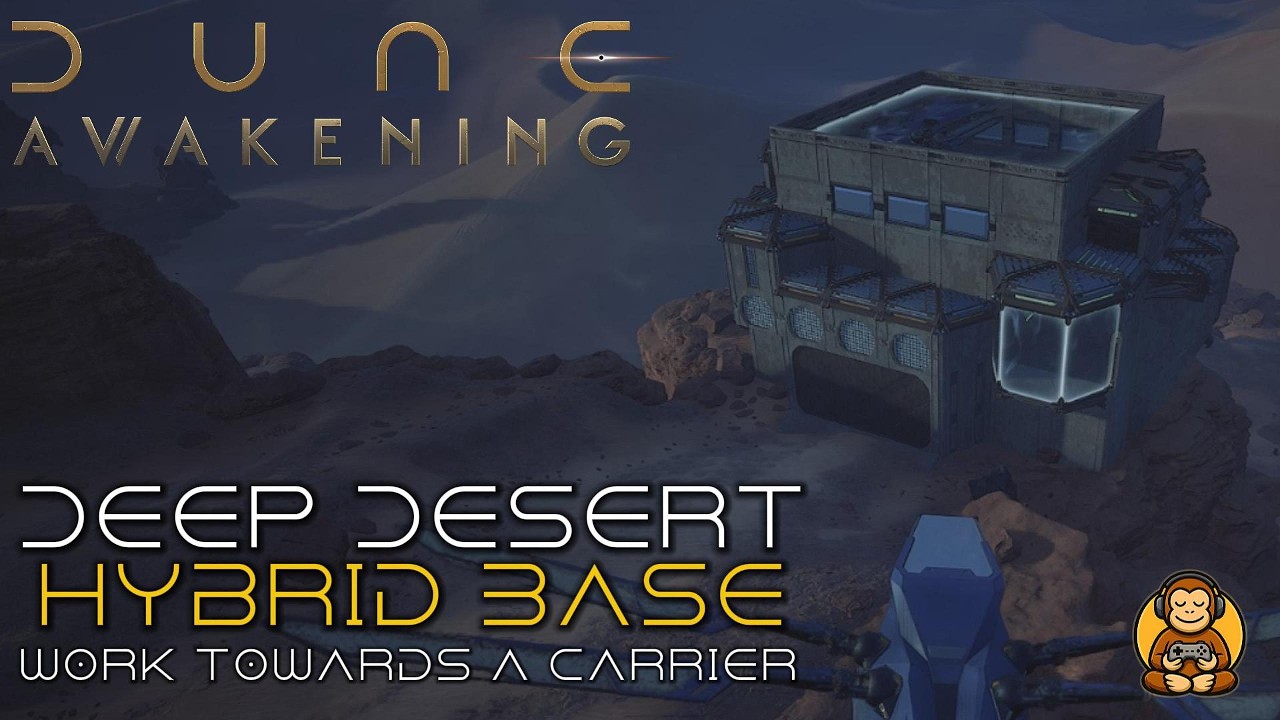 Dune Awakening: Deep Desert Base for Players Working Towards a Carrier/Crawler | Compact & Efficient