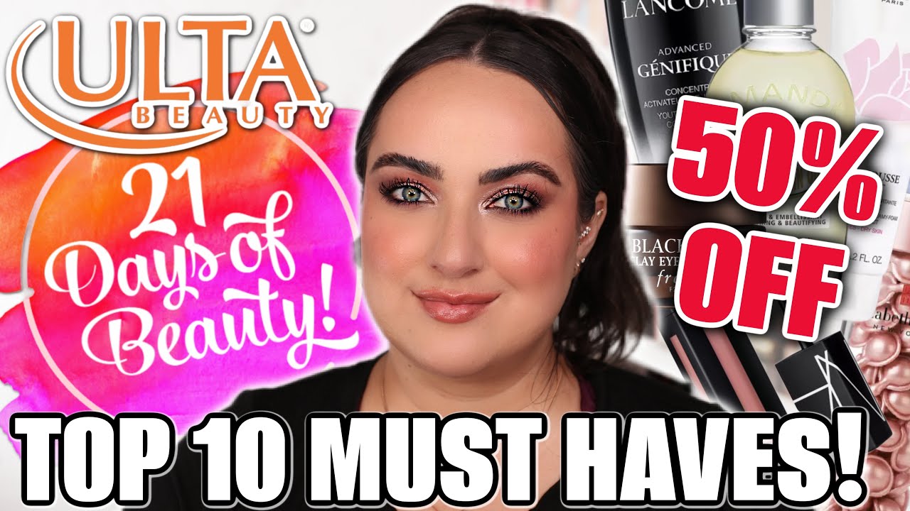 TOP 10 BEST PRODUCTS TO GET 50% OFF AT ULTA THIS FALL! | ULTA 21 DAYS OF BEAUTY SALE!