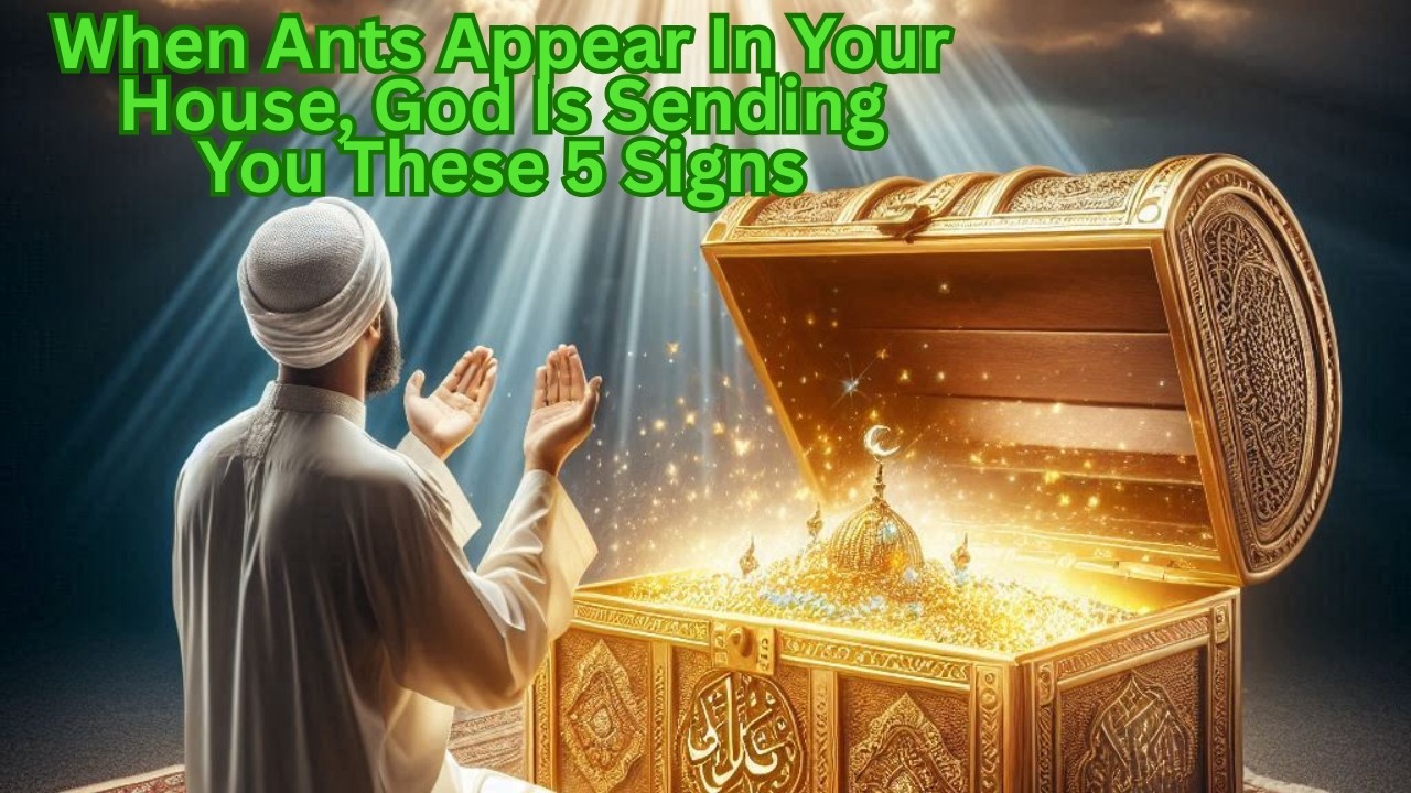 When Ants Appear In Your House, God Is Sending You These 5 Signs! #islamicvideo