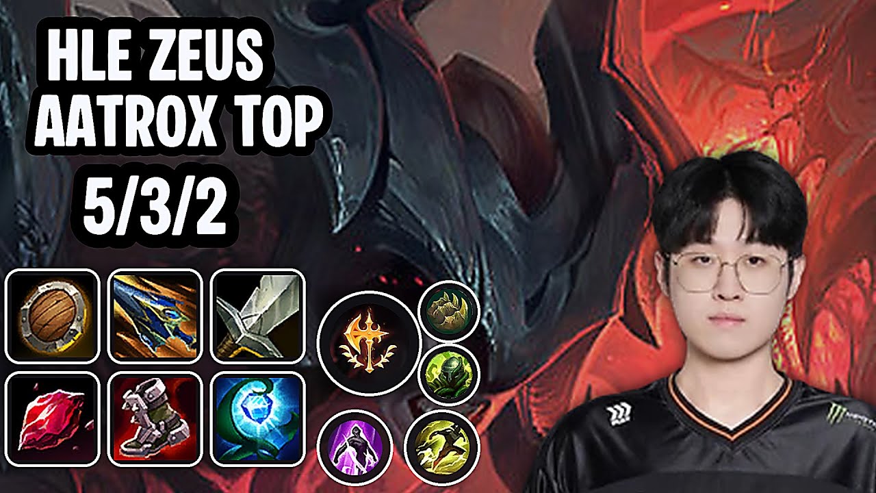 HLE Zeus Aatrox Top SoloQ Replay 20260305