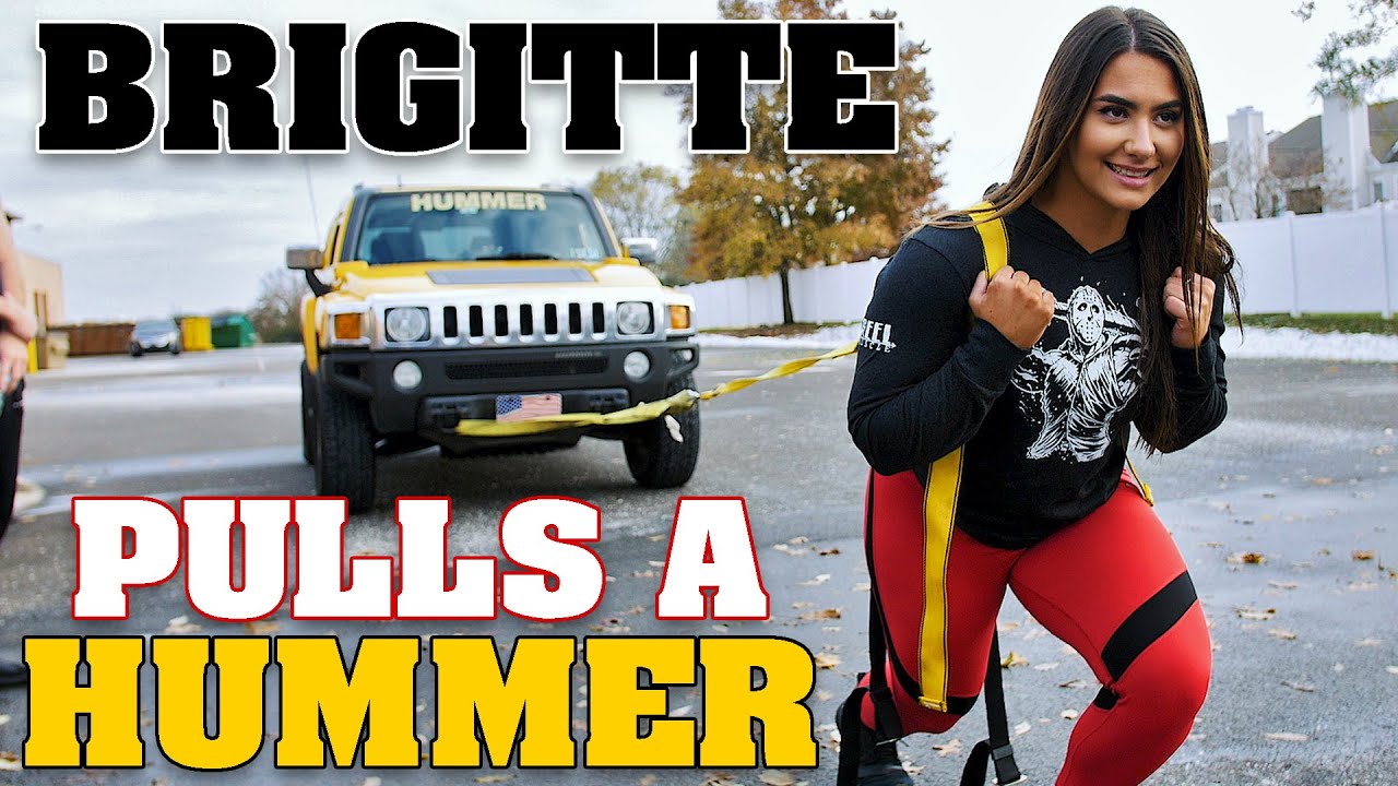 BRIGITTE GOUDZ PULLS A HUMMER!