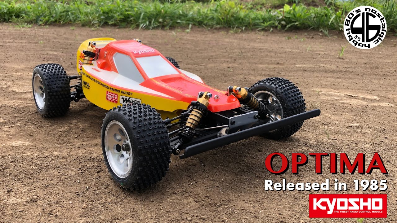 京商 オプティマ VINTAGE NO.2「レストア完了からのシェイクダウン！」kyosho optima pro