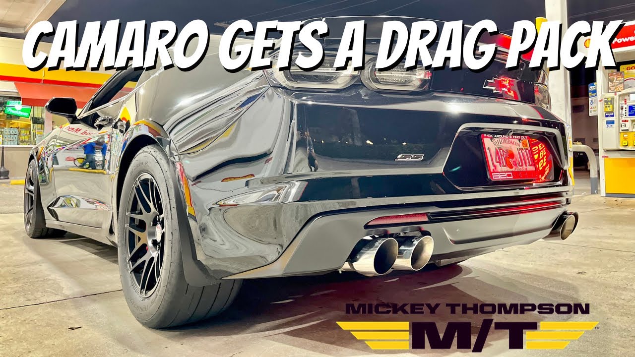 CAMARO SS GETS A SET OF MICKEY THOMPSON ET STREET R TIRES | CHANNEL UPDATE