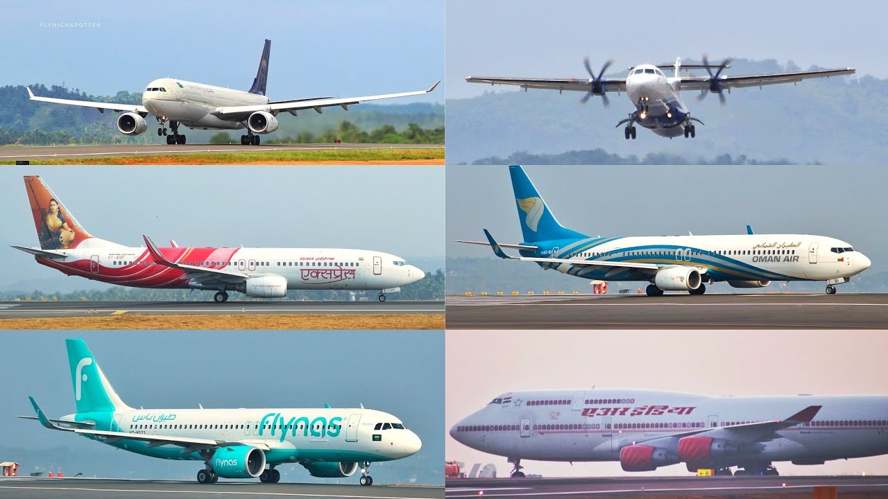 #Highlights Of Plane Spotting From Previous Years At Calicut Int'l Airport | #FlyHighSpotter