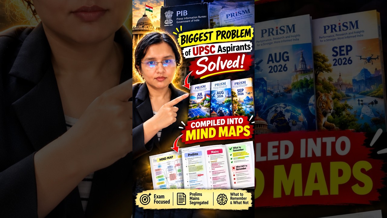 UPSC Aspirants- DON'T RUSH to PRISM of PIB! I've Made It EXAM-READY! #ias #upsc #pib #exams #tips
