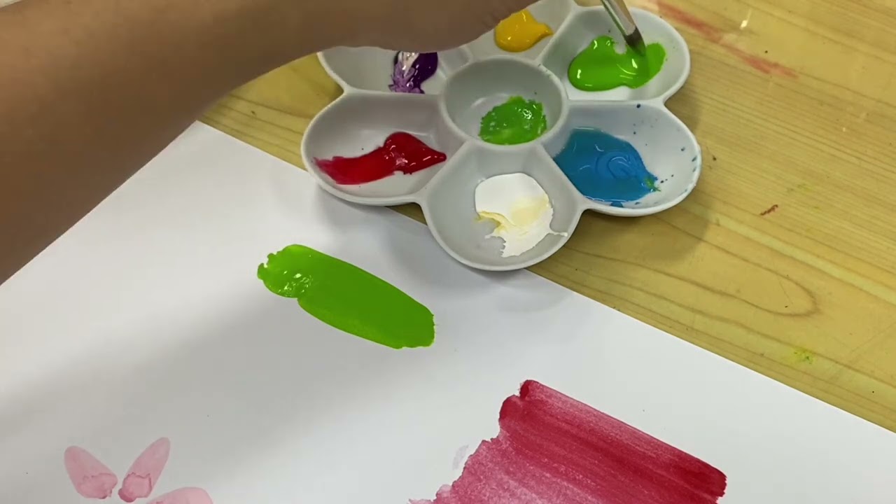 燈籠水彩彩繪示範