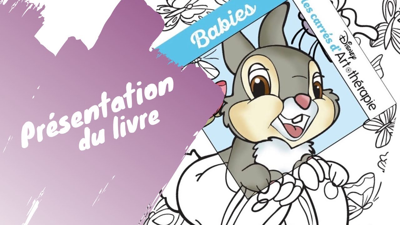 Review - Babies, les carrés d'Art Thérapie - Présentation du livre de coloriage